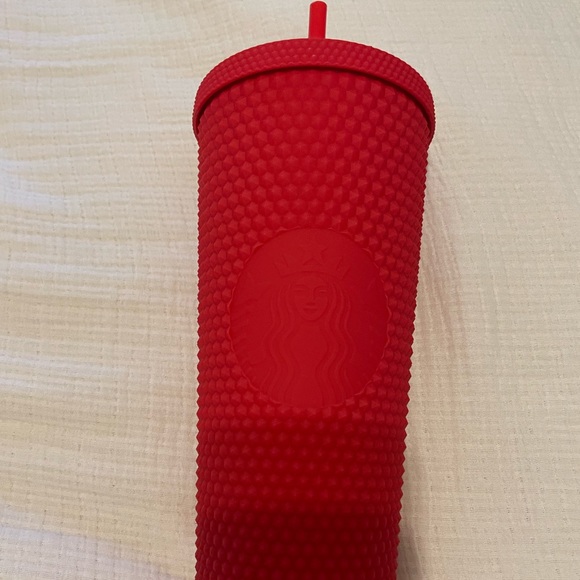 Starbucks 24oz Matte Red Tumbler Mexico Exclusive - Picture 2 of 4